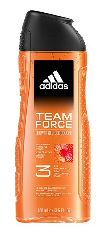 Adidas spg. Team Force 400ml Men | Toaletní mycí prostředky - Sprchové gely - Pánské